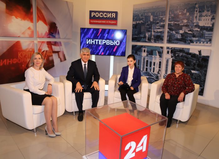 Руководители поискового движения в Астраханской области дали интервью телеканалу "Россия-24"